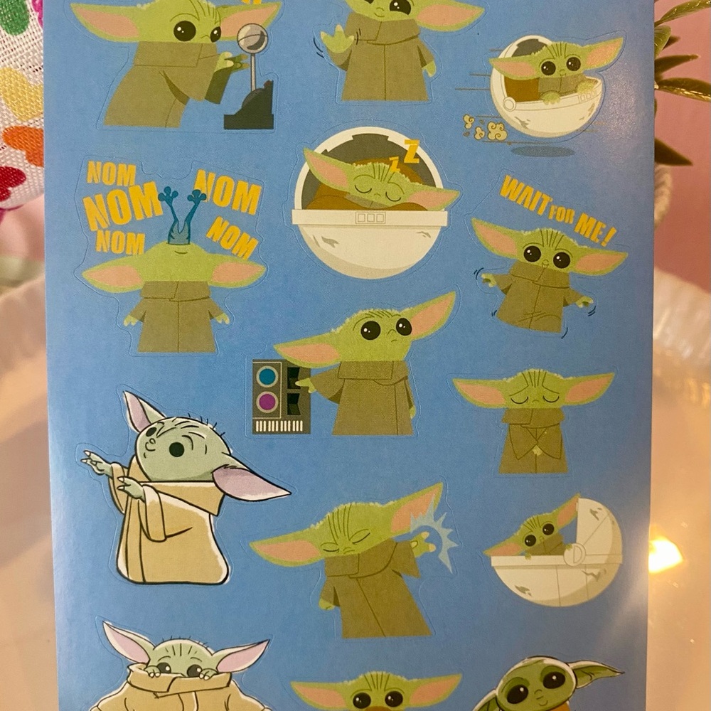 10/$10 Star wars sticker sheet